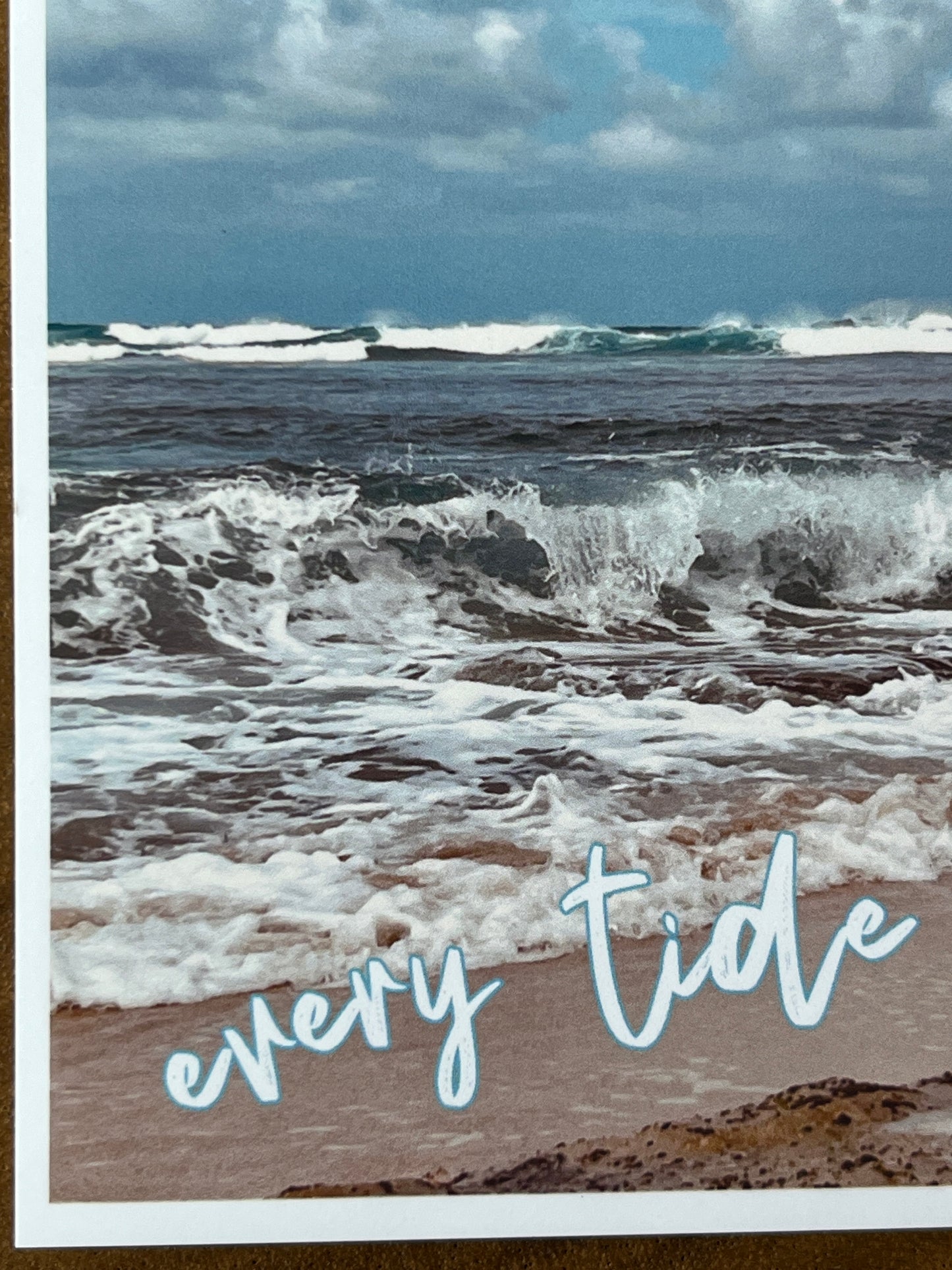 Every Tide Has Its Ebb Card