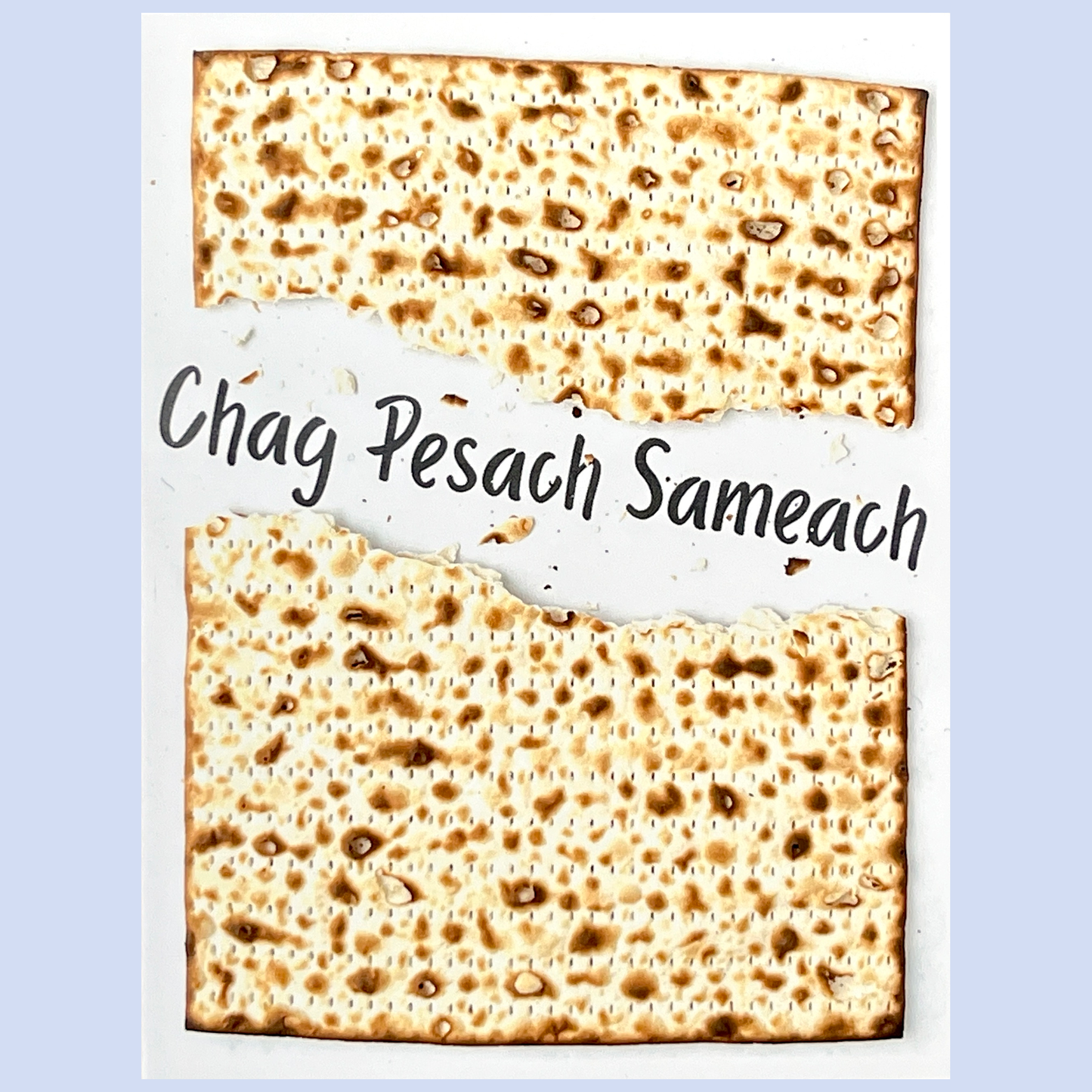 Matzah Passover Chag Pesach Sameach Greeting Card