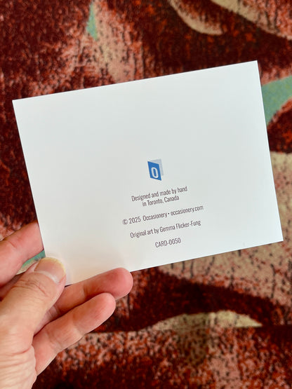 Wedding Congratulations Card with Cute Cartoons for All Couples