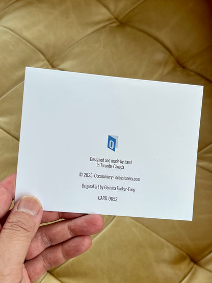 Wedding Congratulations Card with Cute Cartoons for All Couples