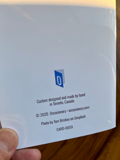 Personalizable Basketball Bar Mitzvah or Bat Mitzvah Card