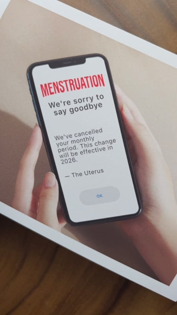 Menopause Period Cancellation Card